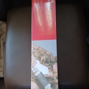 Professional Hair Curler with Silver Barrel